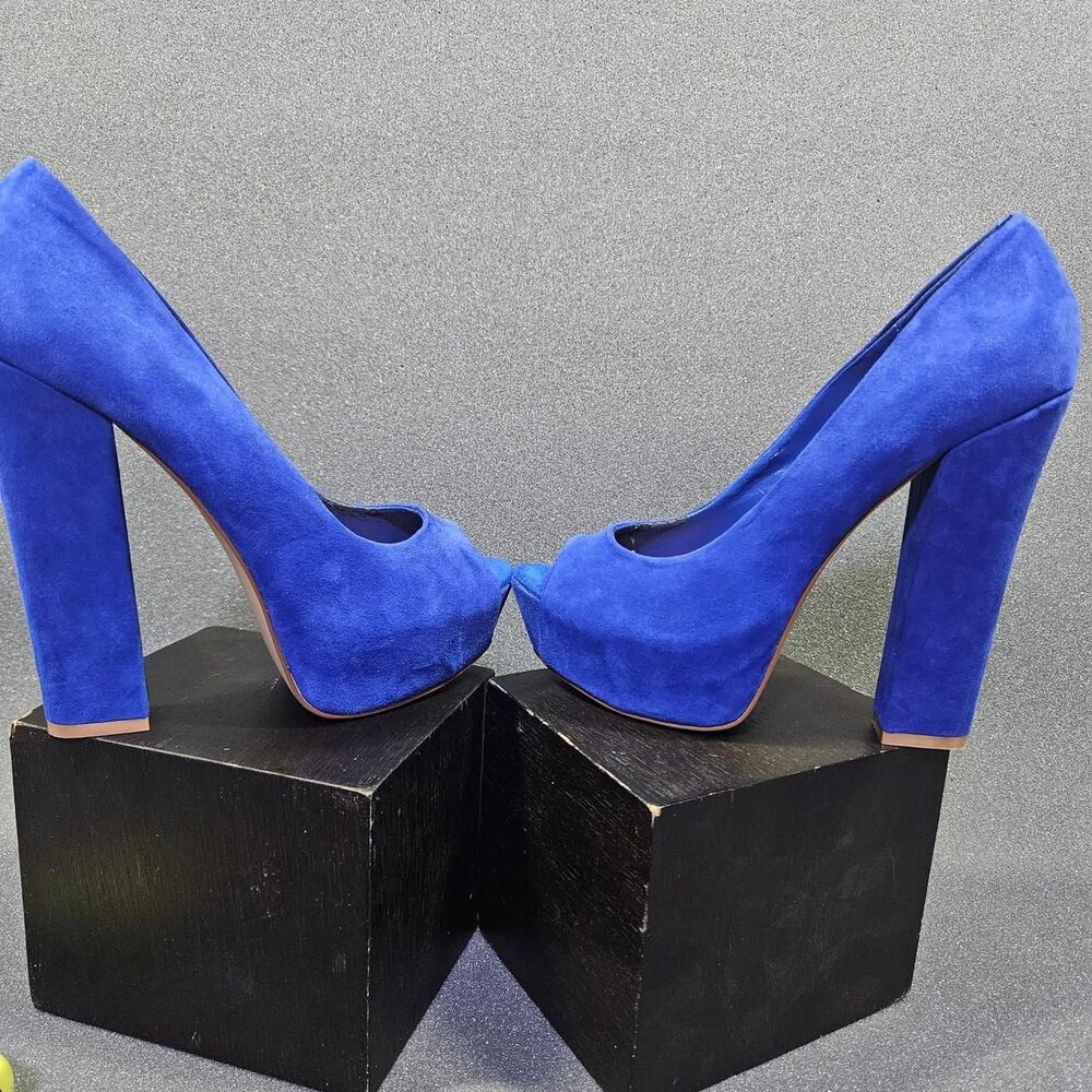 Steve-madden Women's Blue Courts